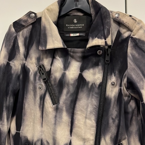 MAISON SCOTCH LEATHER MOTO JACKET - Picture 7 of 10